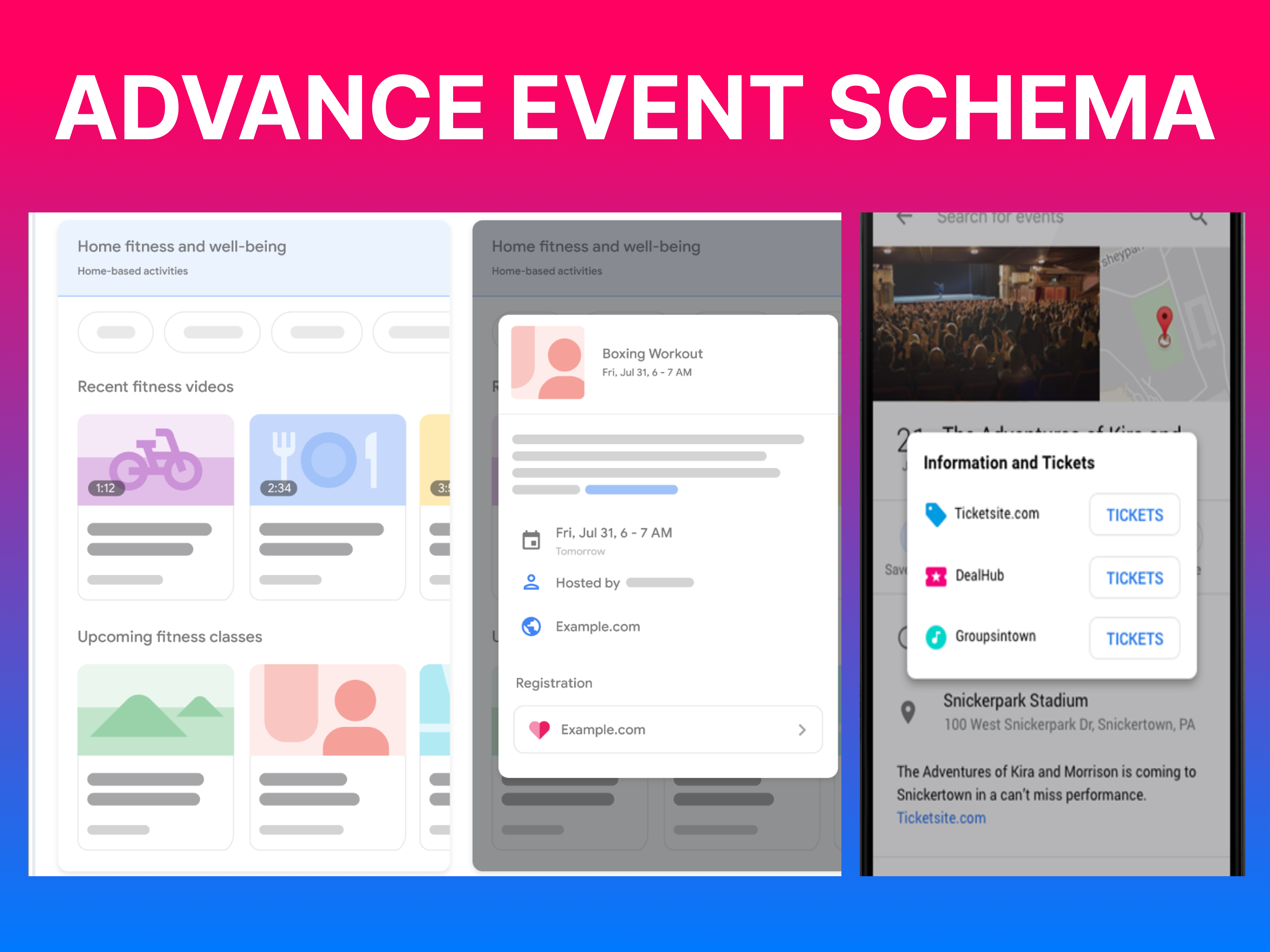 Advance Event Schema thumbnail