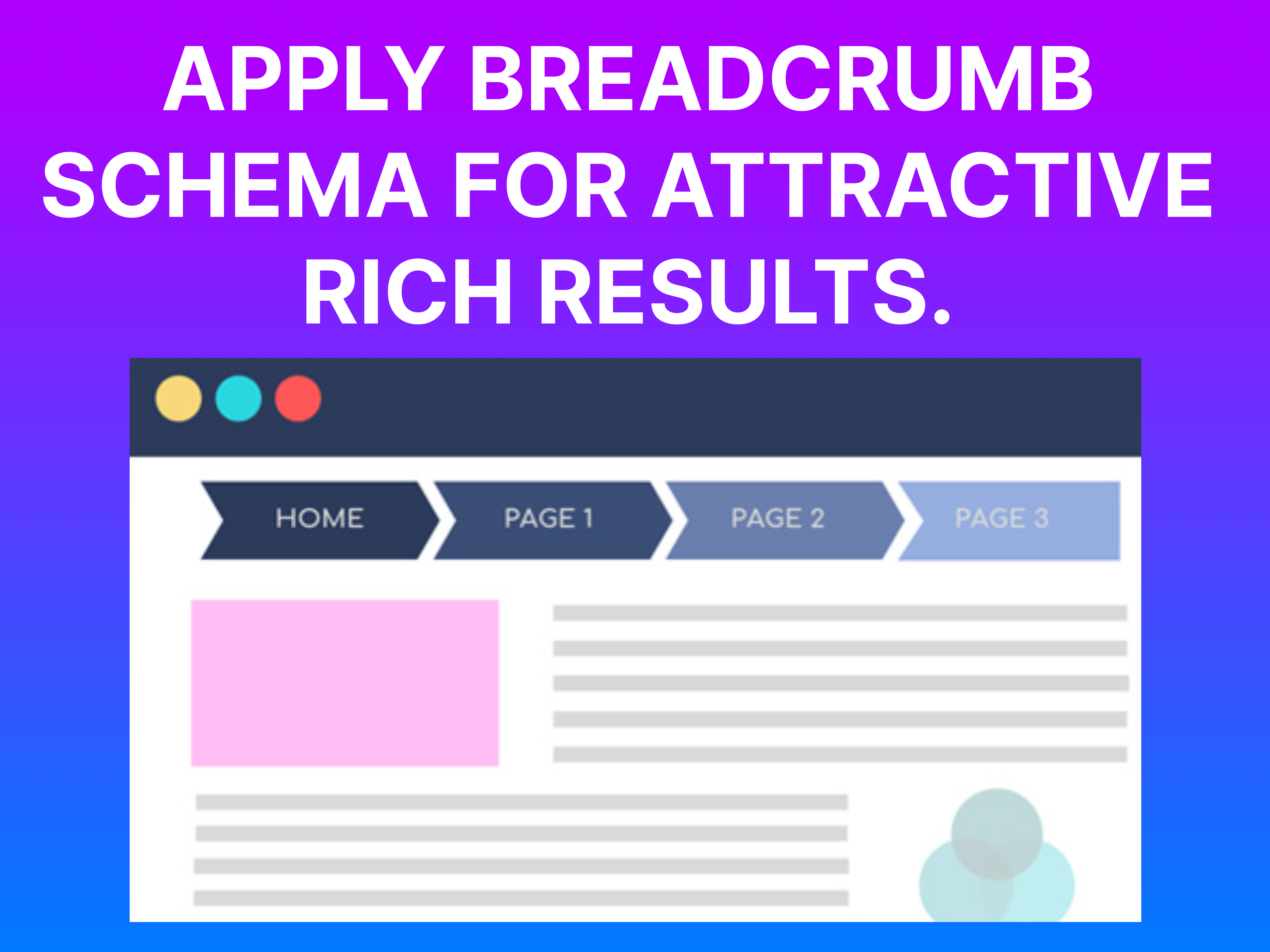 2️⃣ BreadcrumbList Schema Unleashed! Navigate Success, Boost SEO.