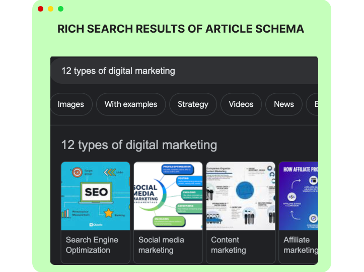 🌟 Rich Search Results
