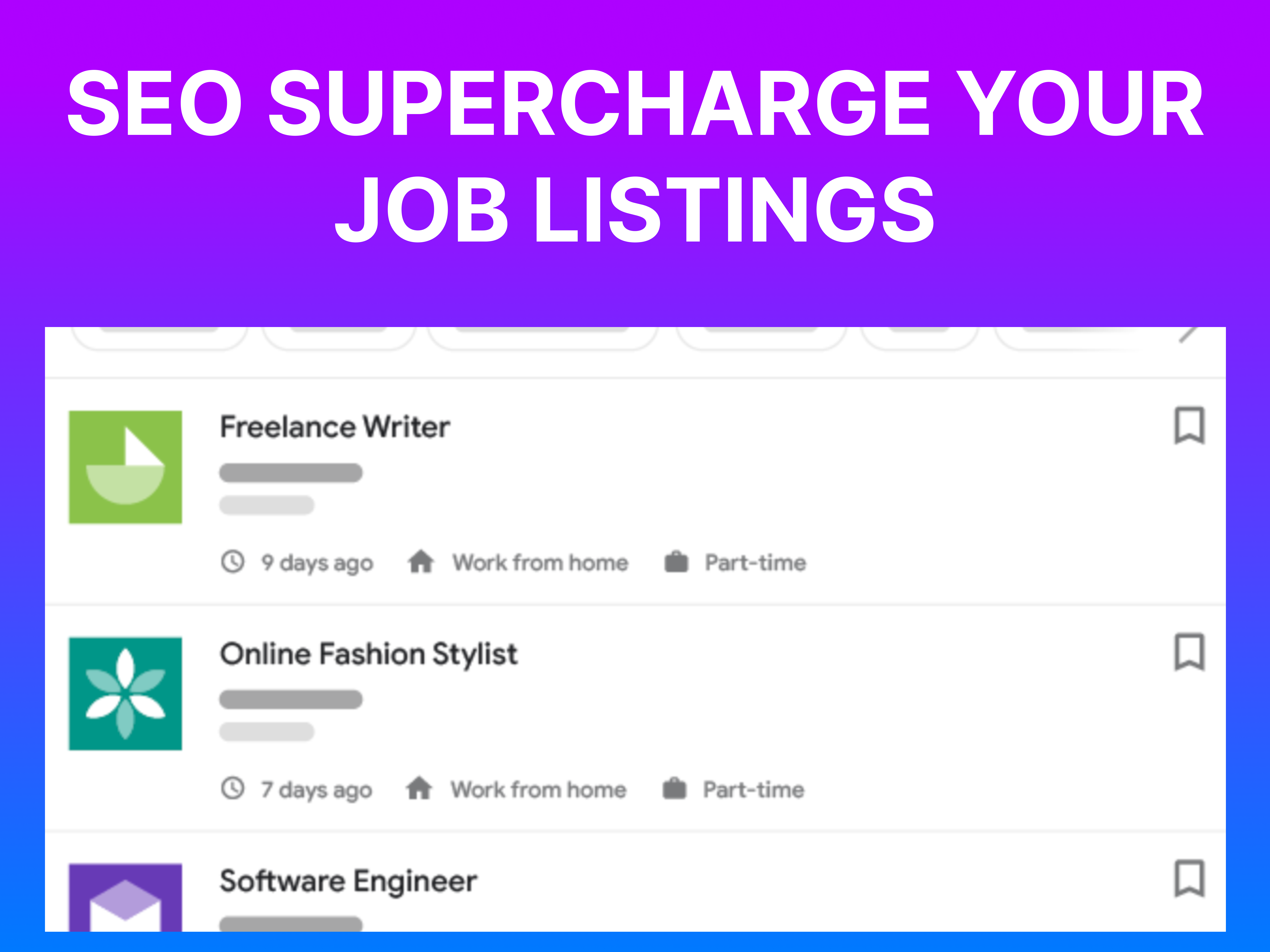 🚀 SEO Supercharge your Job Listings